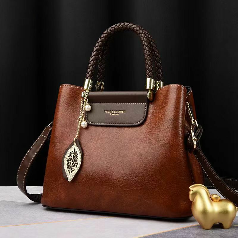 Высококачественная сумка из натуральной кожи для женщин, новый стиль, легкая в использовании сумка через плечо, модная сумка