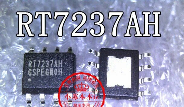 재고 IC 칩셋, RT7237AH, RT7237AHGSP, SOP-8, 10PCs/로트, 100% 신제품