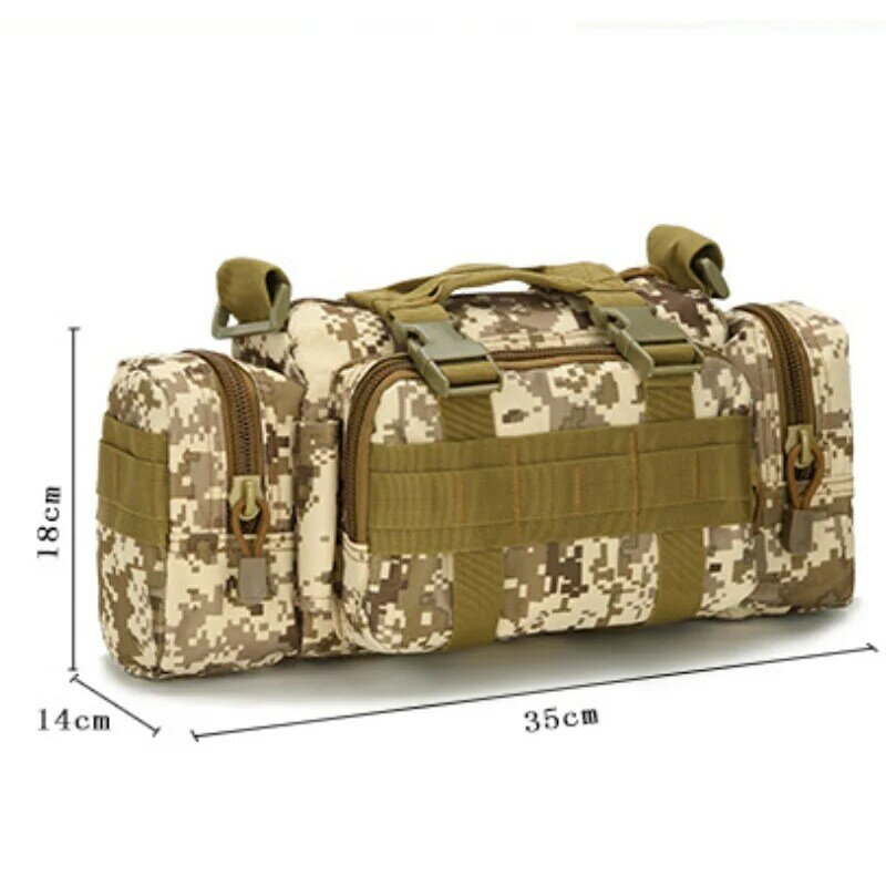 Multifunctional Outdoor Tactical Fanny Pack Large Capacity  Tactical Portable Bags High Quality Sports Waist Pack