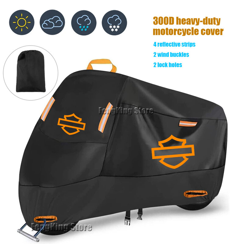 Motorcycle Cover Waterproof Scooter Rain and UV Dust Cover For Pan America 1250 Special 1250S/Sportster S 1250 RH1250S 2021 2023