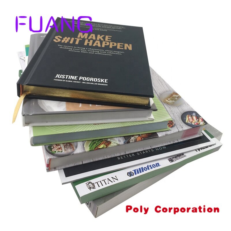 Custom  Personalized Book Publishing Colour Photo Textbooks Print Hardcover Catalog Magazine Soft Cover Book Printing