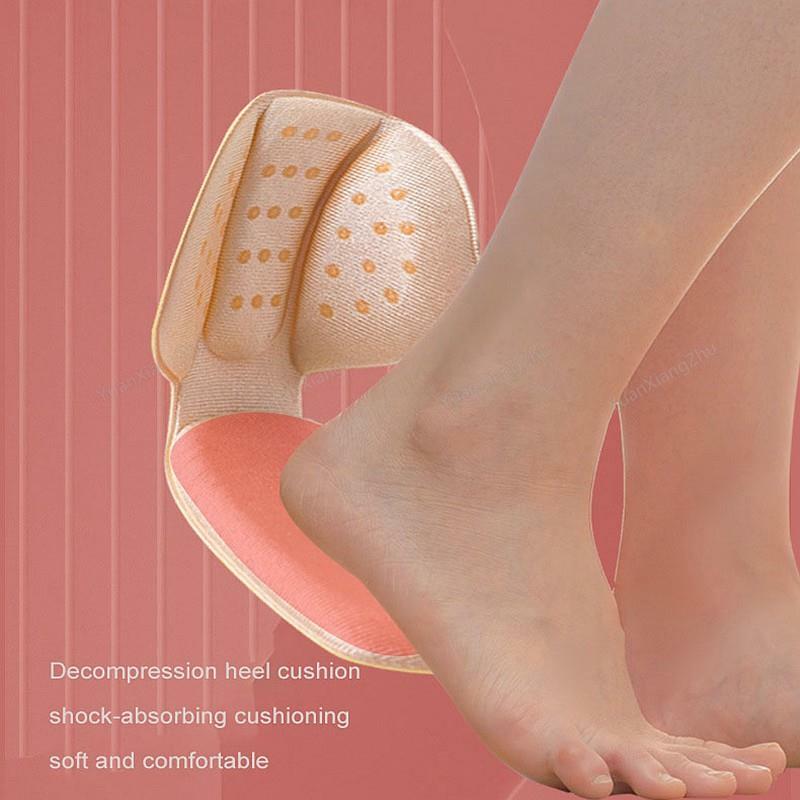 New T-Shaped Inserts Womens Shoes Heel Pads Foot Care Products High Heels Protectors Shoes Insoles Orthopedic Heel Supports