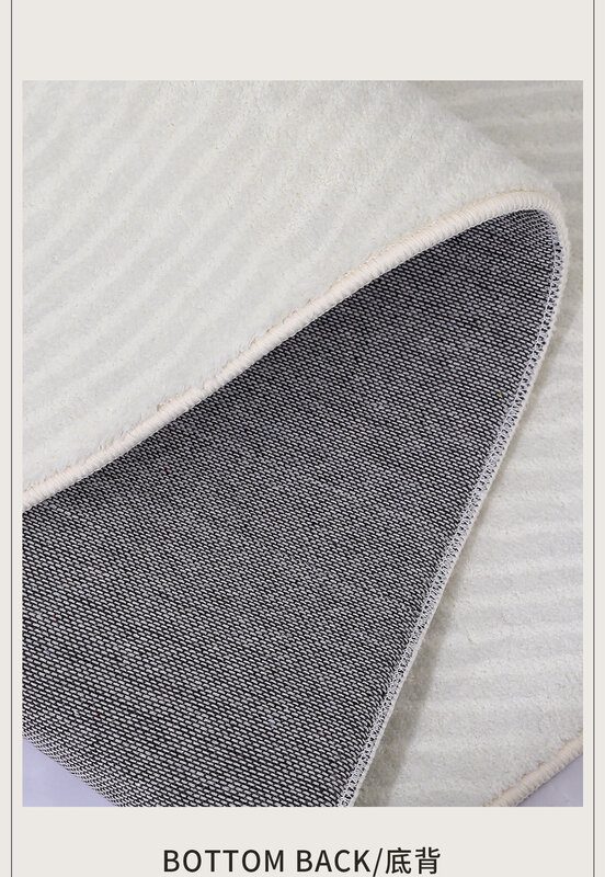 Una alfombra suave imprescindible para un dormitorio acogedor, llena tus pies de calor