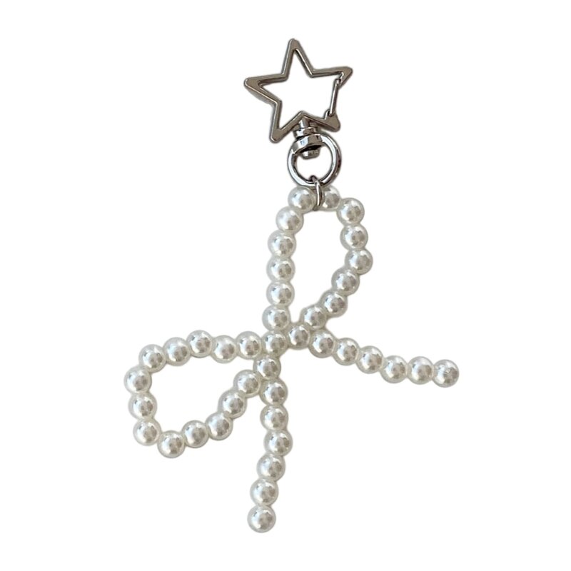 Perles, nœud pendentif téléphone, nœuds étoiles, porte-clés, accessoire d'appareil photo