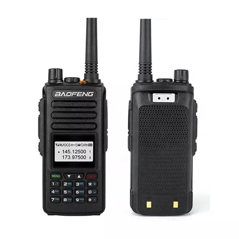Original baofeng BF-H2 walkie talkie banda dupla rádio em dois sentidos uhf vhf rádio móvel bf-h2 handheld walkie-talkie
