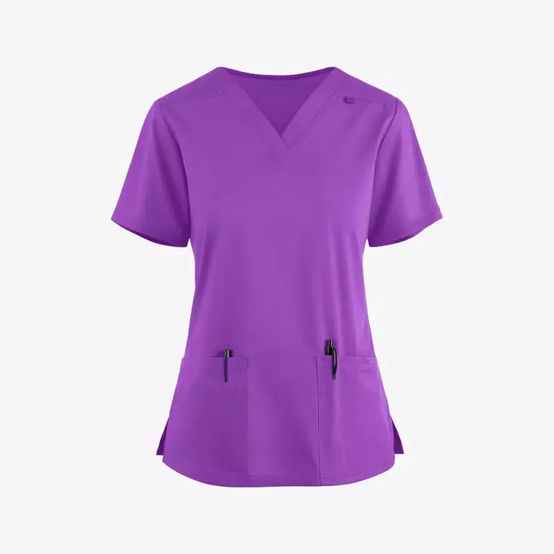 Ensemble de jogging pour femmes, uniformes médicaux, manches courtes, accessoires d'hôpital