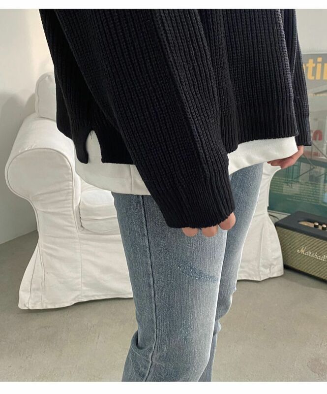 2023 Casual TShirts Pullover Men's Loose Autumn Winter Fashion Man Solid Slim Knitted Warm Sweater Cool Boys