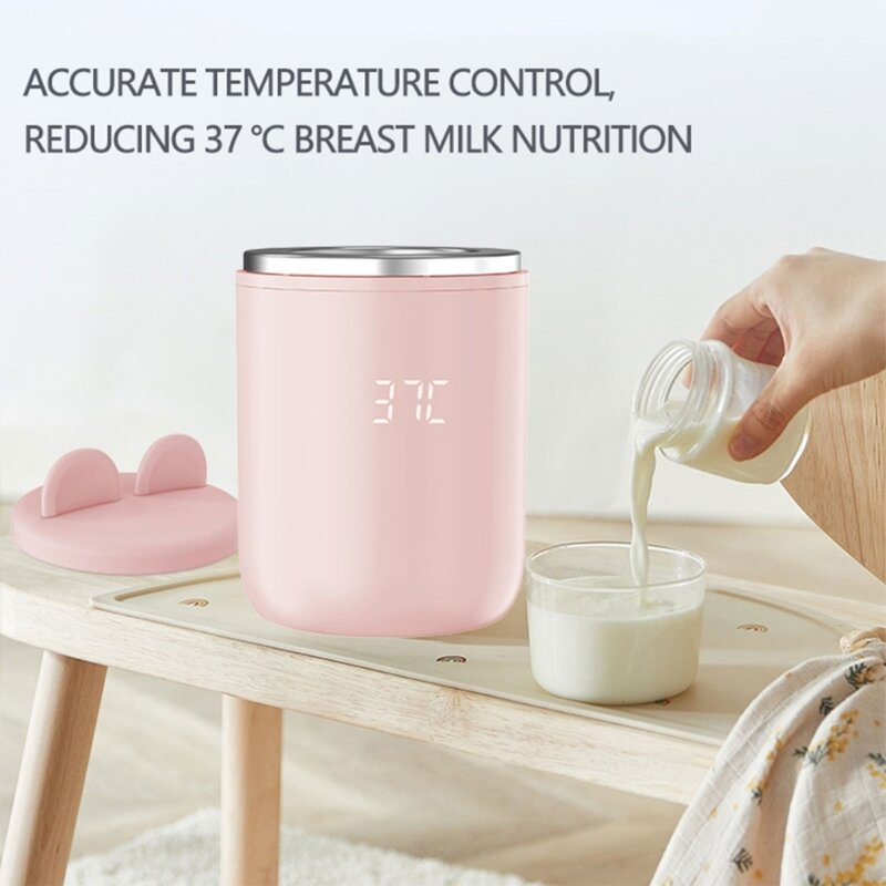 Máy hâm sữa nhẹ Máy hâm sữa cầm tay Máy hâm sữa đa chức năng Không dây