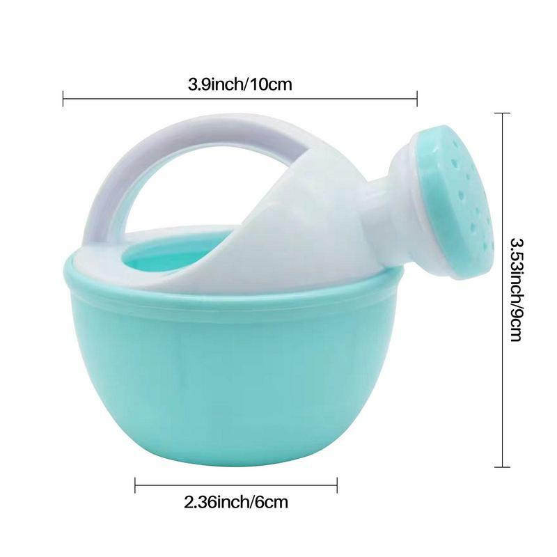 1PCS Baby Bath Toy Colorful Plastic Watering Can Watering Pot Beach Toy Play Sand Shower Bath Toy For Children Kids Gift