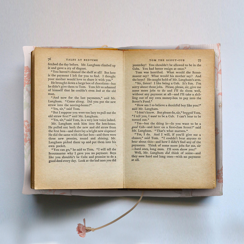 Funda de libro de tela hecha a mano, Protector de cubierta Ornamental para estudiantes, Cuenta de decoración de viaje, tela de libro hecha a mano, manga exquisita
