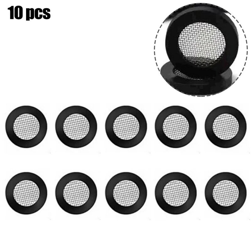 Strainer Filters Connections Dishwasher Faucets Rubber&plastic Shower Tool 10pcs 3/4in BSP Accessories Gauze Washer