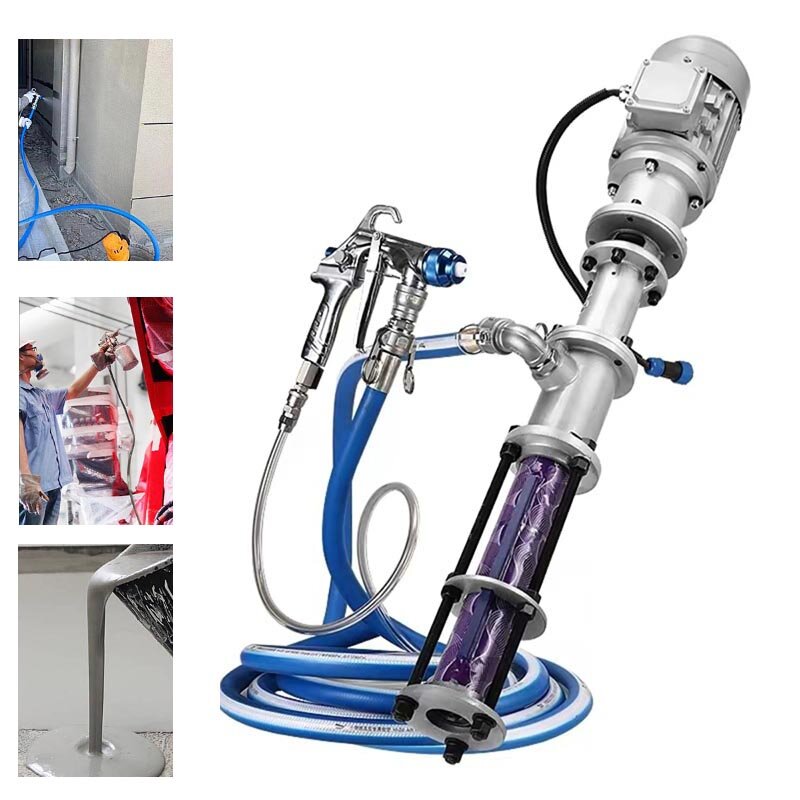Professiona Paint Spraying Machine Putty Coating Device Waterproof and Fireproof Coating Integrated Machine Paint Sprayer