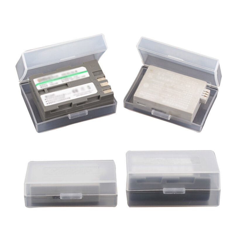 Caja de almacenamiento de batería de litio para cámara Nikon, protección para Sony Petax DSLR, P-E8, NB10L, NB7L, LP-E5, EN-EL9, PS P