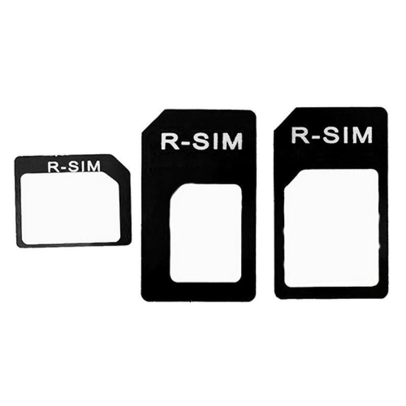 Berdiri 3 in 1 kartu NanoSIM ke kartu SIM mikro untuk kartu SIM standar Adapter Converter