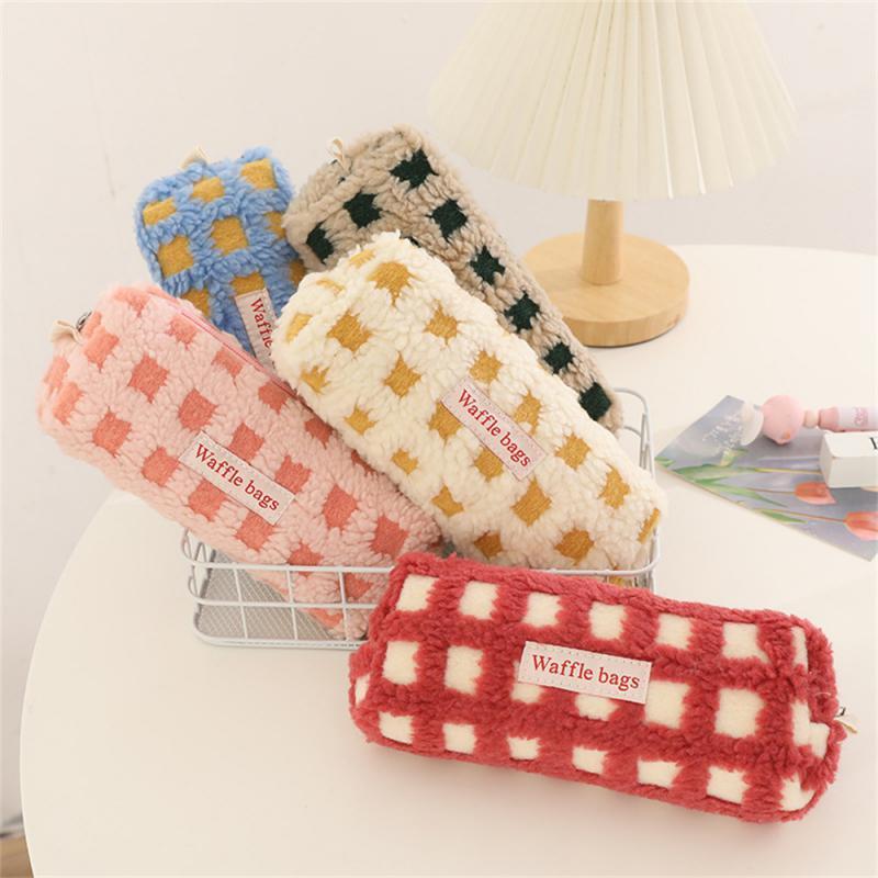 1~10PCS Soft Cosmetic Storage Bag High Quality And Durable Travel Storage Lovely Pencil Box Convenient Travel Stationery