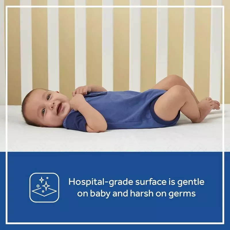 Orion-colchón de cuna y cama para niños pequeños, 2 etapas, sostenible, antibacteriano, calidad del aire, certificado GREENGUARD