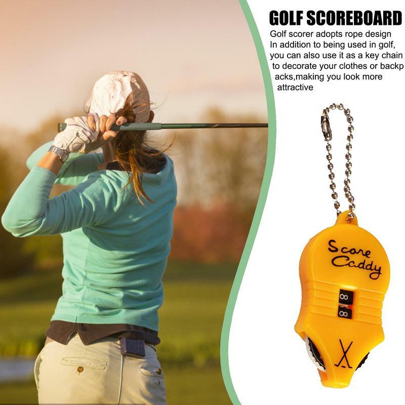 Contatore da Golf conteggio accurato contatore da Golf leggero custode del punteggio da Golf semplice strumento accessorio per contatore di colpi da Mini Golf