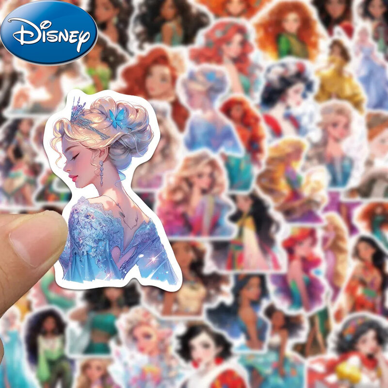 10/30/50 stücke schöne Disney entkommen Prinzessin Aufkleber niedlichen Cartoon Anime Mädchen Aufkleber Spielzeug Telefon Notebook Wasser flasche Aufkleber