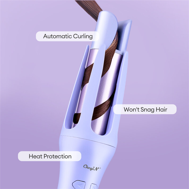 Подборка AliExpress Автоматические щипцы для завивки волос CkeyiN, автоматическая вращающаяся керамическая плойка 32 мм, профессиональные щипцы для завивки волос
