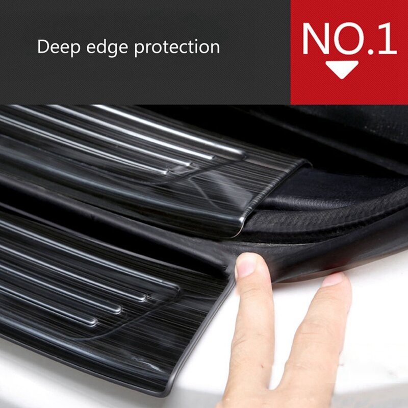 Car External Door Sill Strip Welcome Pedal Protection Sticker Trim Threshold Anti-Skid Plate for Mazda CX-5 2017-2020