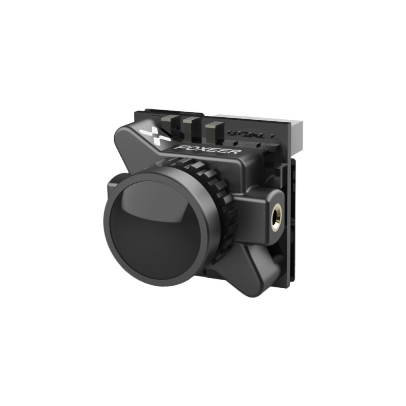 Foxeer Micro Mini Câmera FPV, baixa latência, baixo ruído, câmera noturna, 1200TVL, 0.00001Lux, 2.1mm, PAL, NTSC para RC Racing Drone, 3