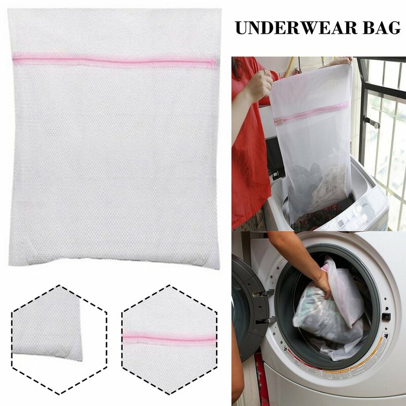Saco de lavanderia de malha para lavagem e proteção, Bra Basket, Underwear e Lingerie, Clothes Wash, Household Cleaning Tool, Washing and Protection