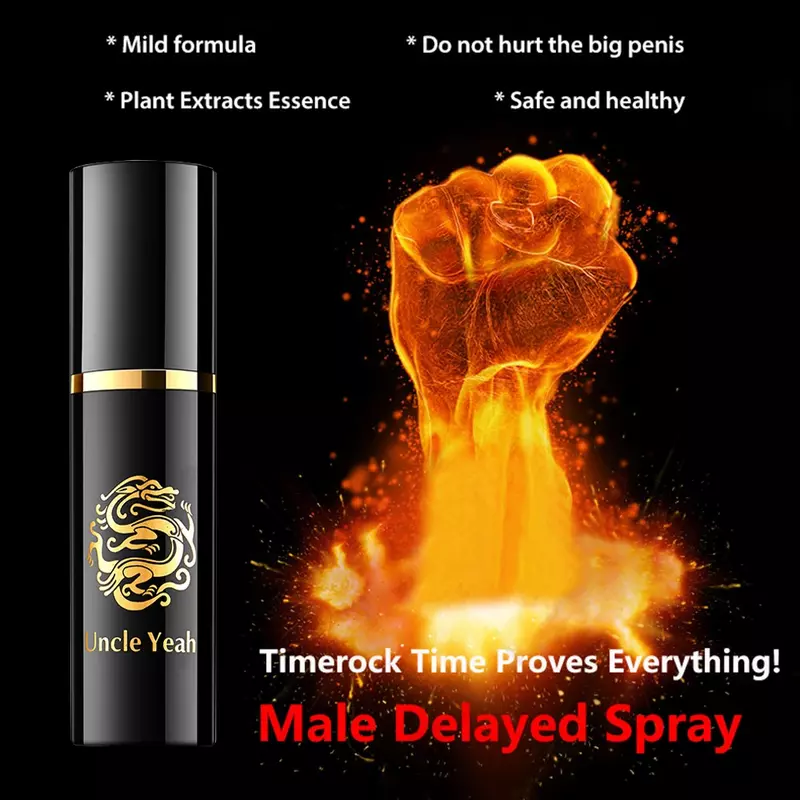 Óleo lubrificante poderoso Spray produto masculino, 60 minutos