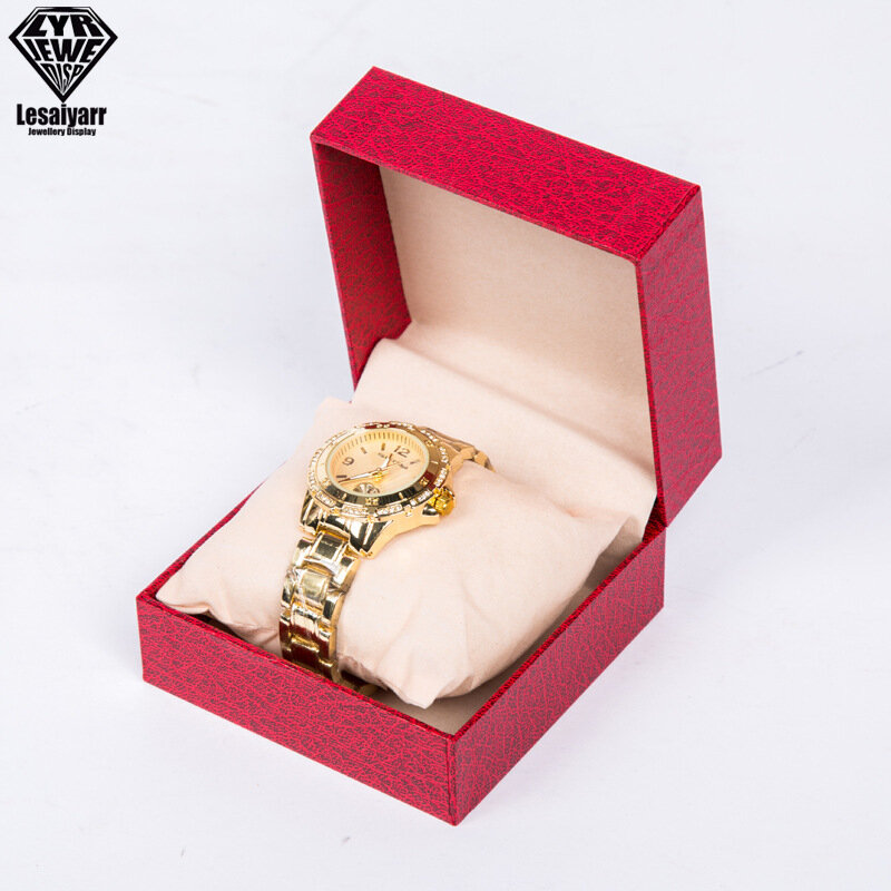 Jewelry Rack Display Storage Box, caixa de presente para relógio e pulseira, alta qualidade