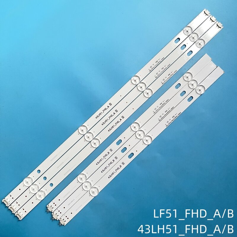 LF51 strip LED strip(6) untuk L G strip 4343lf5100 43LH5100 strip strip strip 43LH590V 43LH590V