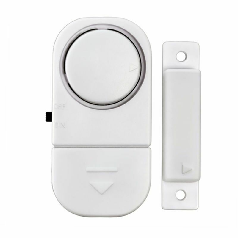 Conjunto alarme roubo segurança doméstica sem fio magnético Conjunto alarme para janela porta