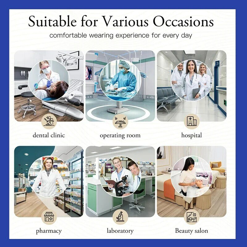 Seragam bedah wanita Scrub Set medis suster kecantikan Salon pakaian kerja Scrub klinis Top + celana Spa dokter Nursing tunik Suit