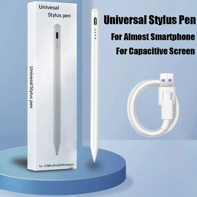 Стилус для планшетов, сенсорная ручка для Android, iOS, Windows, iPad, аксессуары для Apple Pencil, универсальный стилус