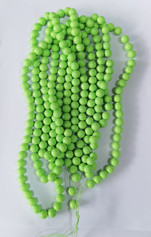240pcs 10mm New Glass Beads for DIY Bracelet Bangle Making 30 Sorts of Colors Could To Choose
