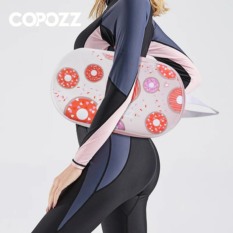 COPOZZ 1 Pcs M/L เปียกและแห้งกันน้ำว่ายน้ำกระเป๋าการเดินทางธุรกิจแบบพกพาผู้ชายผู้หญิงซักผ้าแต่งหน้ากระเป๋า