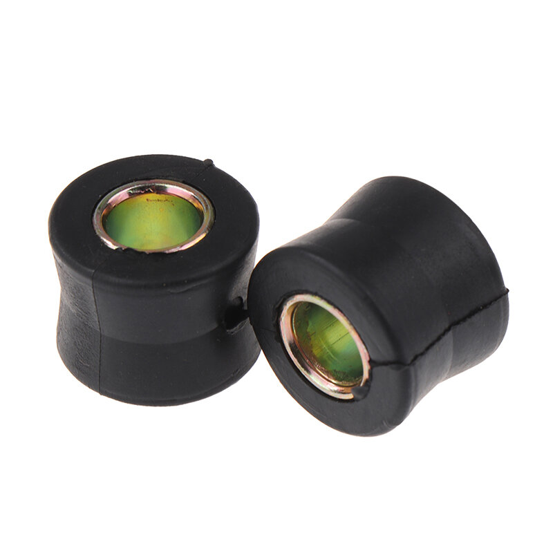 2Pcs Universal Motorcycle 10MM 12MM Rear Shock Absorber Sleeve Buffer Rubber Ring Bushing Fixed Ring Rear Sleeve Scooter