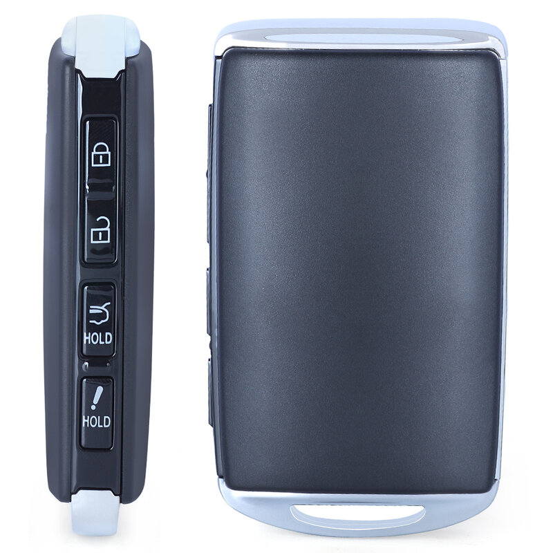 DIYKEY 3B /4 Bouton Smart Télécommande Shell Case Fob pour Mazda CX-5 CX-9 M 6 MX-5 ata Mi2019 2020 2021 2022