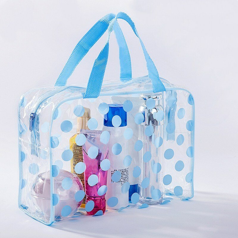 Bolsas de PVC para natación al aire libre, bolsa de almacenamiento impermeable transparente para baño, Accesorios de playa y piscina, bolsa de maquillaje de gran capacidad para mujer