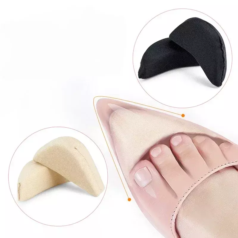 Gąbka przodostopia wstaw klocki kobiet ulga w bólu wysokie wkładki na obcasie zmniejszają rozmiar buta akcesoria do obuwia regulacji wypełniacza