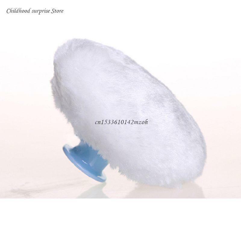 Body Cosmetic Powder Puff Sponge Plastic Empty Refillable Baby Toddler Skin Care After-bath Powder for Case Dropship