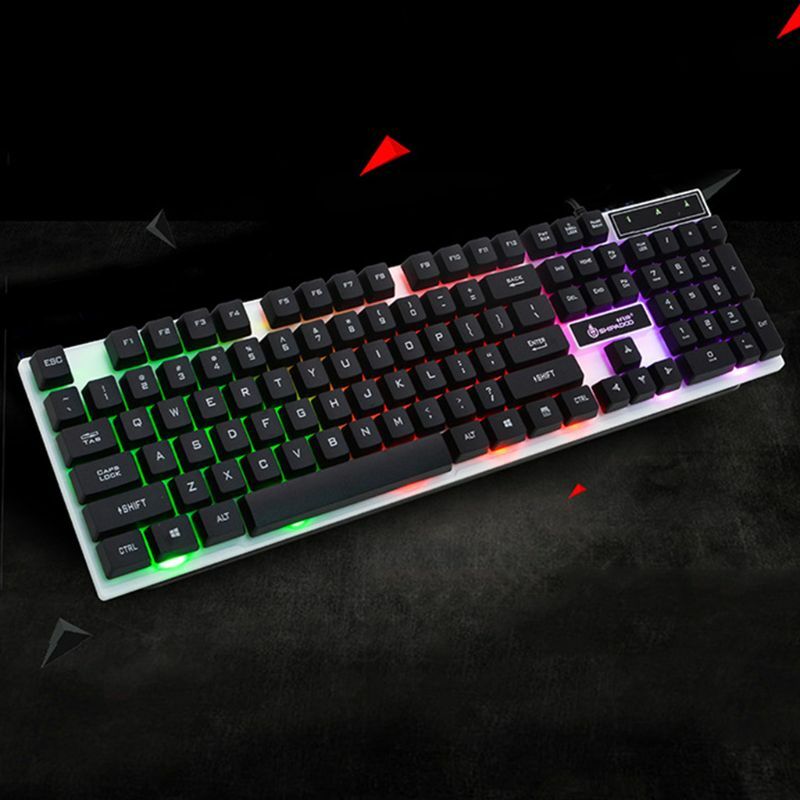 Mechanical Gaming Keyboard Keyboard for PC Computer Laptop (104 for