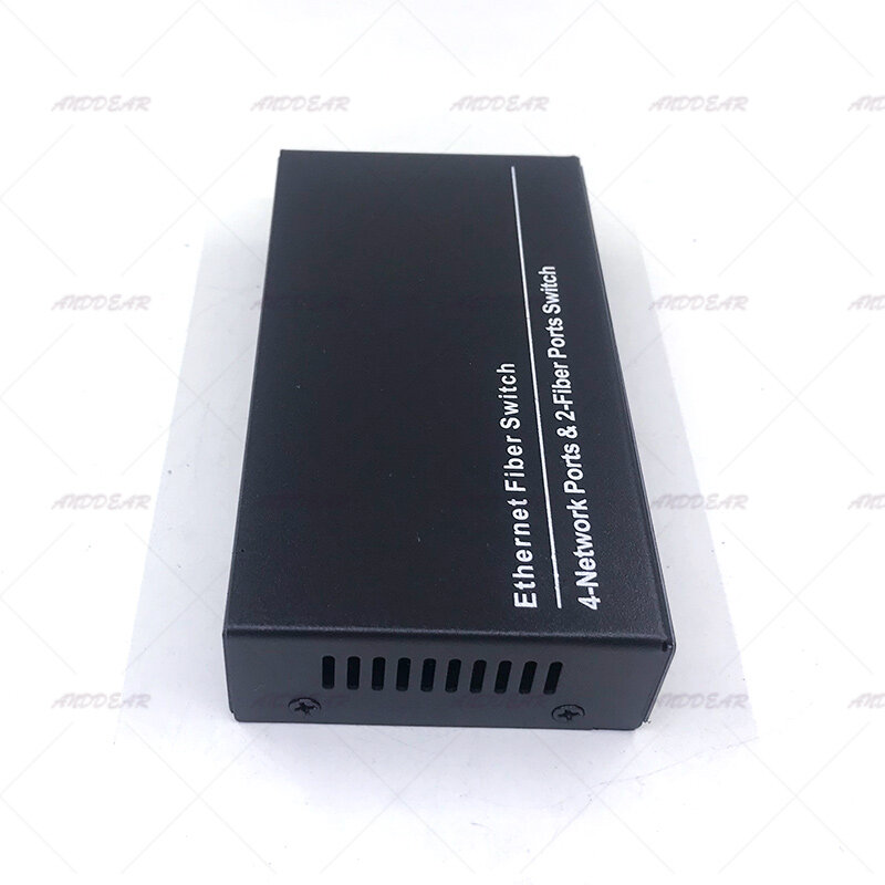 2SFP4E 10/100/100 0M Gigabit Ethernet Switch Ethernet Fiber Optical Media Converter 4RJ45 & 2 * SFP fiber Port