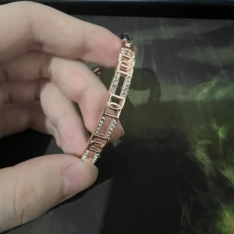Браслеты с надписью DD, бриллиантовый браслет для женщин, оригинальные браслеты дружбы, корейские браслеты, аксессуары
