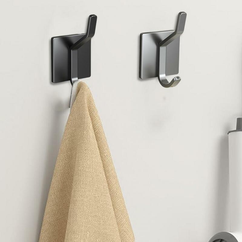 Strong Load-bearing Hook Waterproof Self-adhesive Wall Hanging Hook with Great Load Bearing for Bathroom Kitchen for Towels