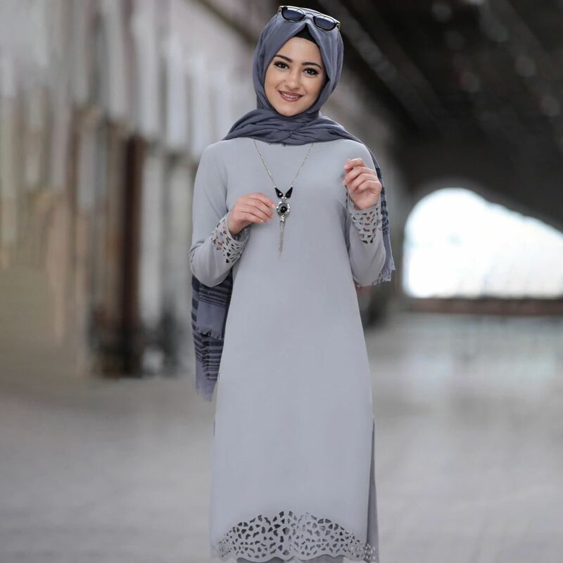 Muslim Women's Worship Dress New Middle and Old Age Set Mother's Dress Islamic Apparel