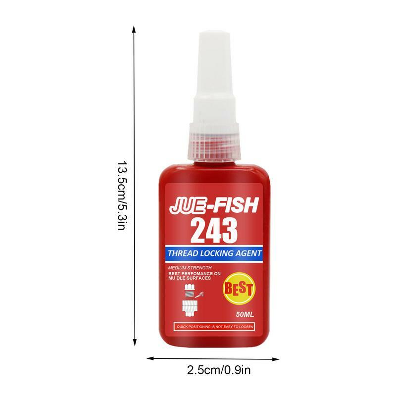 50ml Loctites 243 Screw Adhesive 243 Anaerobic Glue Anti-loose Anti-slip Sealing Thread Locking Agent Anti-slip Caulk Sealers