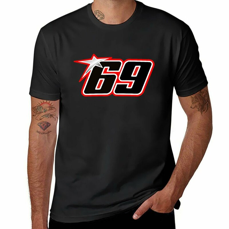 Hayden 69 T-Shirt Sneldrogende Anime Korte Mouw T-Shirts Heren