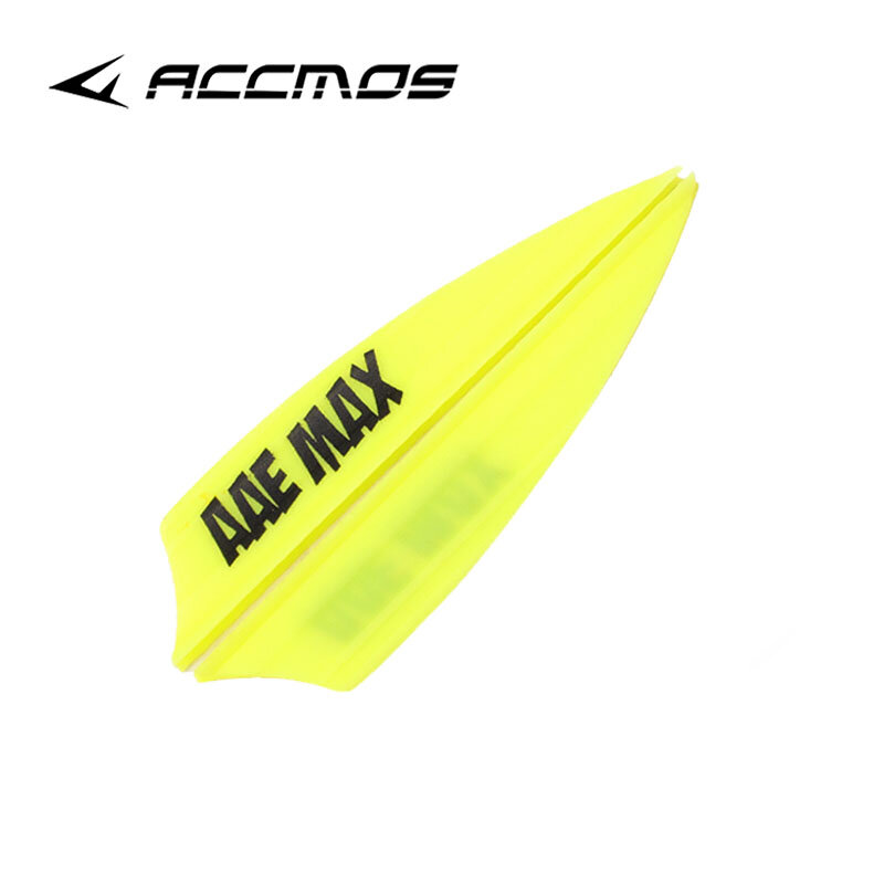 Pluma de flecha AAE MAX de 30 piezas, paletas de plástico, plumaje de 4,8 cm, tiro con arco, accesorio para manualidades