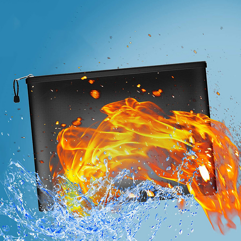 Safety Box Fireproof Envelop Bag Waterproof Envelop Pouch Fireproof Envelop Organizer