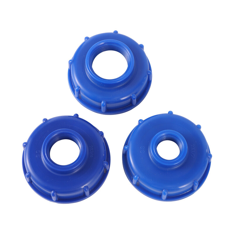 IBC Tank Adapter Fuel Tank Fitting S60 Thread Cap 60mm to1"3/4"1/2" Female Tap Connector Garden Irrigation Valve Fitting