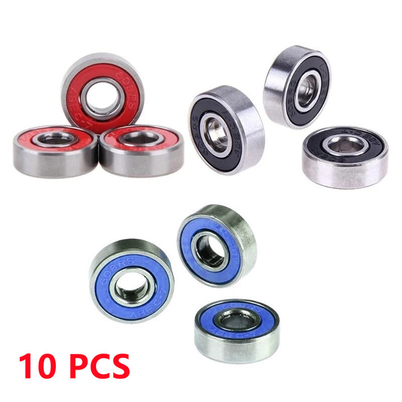 ABEC-7 608 2RS Skateboard Scooter Roller Steel Sealed Ball Bearings 8x22x7mm Roller Skates Balance Bikes Power Tools Part